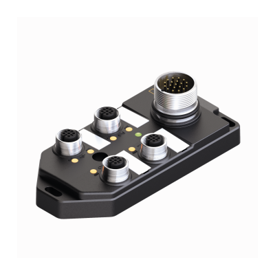 Коробка распределительная, пассивная, M12x1 Turck TB-4M12-5P3-CS19T 