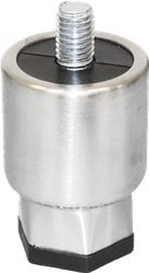 ADJUSTABLE FOOT ST./STEEL ø 11/2 x h 55 