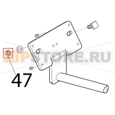Dado es. DIN934, M8 Sirman Canova 300 Dado es. DIN934, M8 Sirman Canova 300Запчасть на деталировке под номером: 47