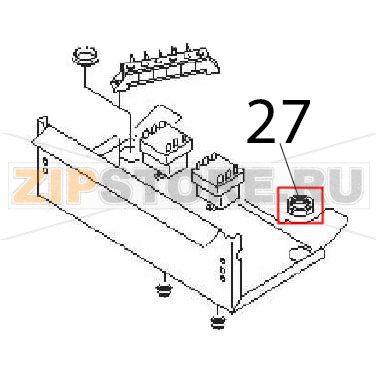Lock nut 3/4&quot; Angelo Po 0G1CP1E Lock nut 3/4" Angelo Po 0G1CP1EЗапчасть на деталировке под номером: 27
