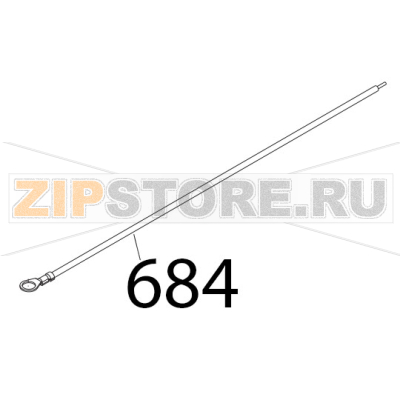 Cavetto massa terra UL Sirman Mirra 300 Y09 Cavetto massa terra UL Sirman Mirra 300 Y09Запчасть на деталировке под номером: 684