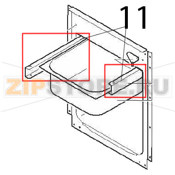 Container slide Angelo Po 04WBMEV Container slide Angelo Po 04WBMEVЗапчасть на деталировке под номером: 11