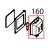 Lamp cover 25 W, G9 Tecnoinox EFB06DSL