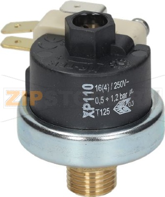 PRESSURE SWITCH XP110 125 0.5-1.2 BAR 1/ 