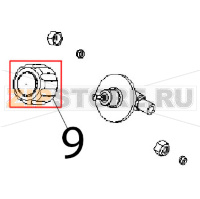 Manopola anello rosso Angelo Po 191PD1G