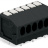 THR PCB terminal block; push-button; 1.5 mm; Pin spacing 3.5 mm; 4-pole; Push-in CAGE CLAMP®; 1,50 mm; black Wago 805-304/200-604 - THR PCB terminal block; push-button; 1.5 mm; Pin spacing 3.5 mm; 4-pole; Push-in CAGE CLAMP®; 1,50 mm; black Wago 805-304/200-604