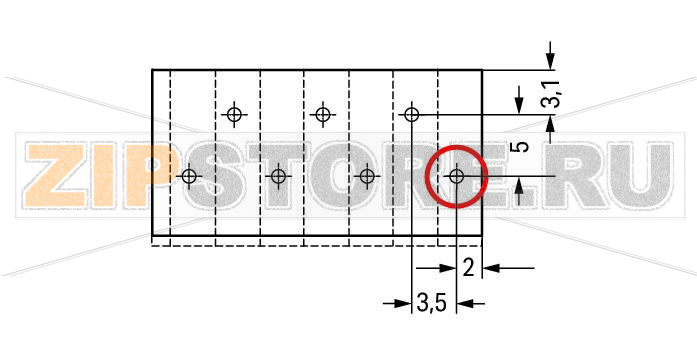 THR PCB terminal block; push-button; 1.5 mm; Pin spacing 3.5 mm; 4-pole; Push-in CAGE CLAMP®; 1,50 mm; black Wago 805-304/200-604 Клеммные колодки с зажимами CAGE CLAMP® S, монтаж с помощью нажимных кнопокМонтаж одножильных проводников и многожильных проводников с наконечниками путем вставкиНажимные кнопки, открывающие зажим с минимальными усилиями, для простого подключения / извлечения тонкопроволочных проводниковУдобный монтаж без использования инструментов...
