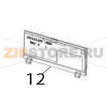 Rear bezel for serial/ethernet port and WiFi bezel (includes one of each) Zebra ZD621 Thermal Transfer Rear bezel for serial/ethernet port and WiFi bezel (includes one of each) Zebra ZD621 Thermal TransferЗапчасть на деталировке под номером: 12