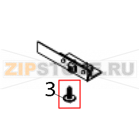 Screw, TP2*5 , MOQ 50 pcs TSC Alpha-4L Screw, TP2*5 , MOQ 50 pcs TSC Alpha-4LЗапчасть на деталировке под номером: 3