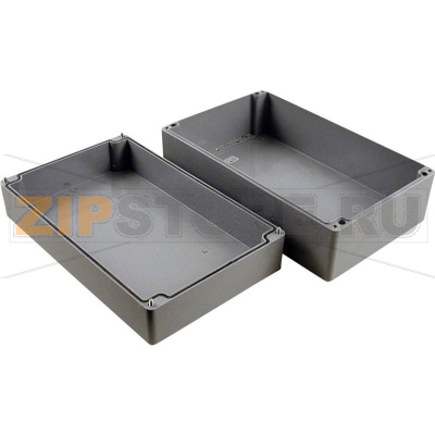 Корпус 400x250x160 мм, материал: полиэстер, серый, 1 шт Hammond 1590ZGRP244 
