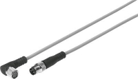Кабель соединительный 2.5 м Festo NEBV-M8W4L-E-2.5-M8G3