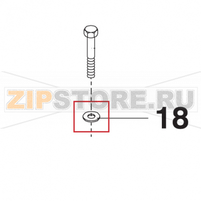 Washer 10x30x2,5 Bear Varimixer AR40 VL-1S                                                                          Washer 10x30x2,5 Bear Varimixer AR40 VL-1SЗапчасть на сборочном чертеже под номером: 18Название запчасти на датском&nbsp;языке: Washer 10x30x2,5 Bear Varimixer AR40 VL-1S