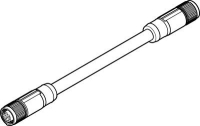Кабель соединительный 0.5 м Festo NEBS-M12G12-KS-0.5-SM12G12