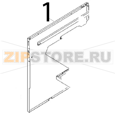 Panel LH Angelo Po 1G1PE2EV Panel LH Angelo Po 1G1PE2EVЗапчасть на деталировке под номером: 1