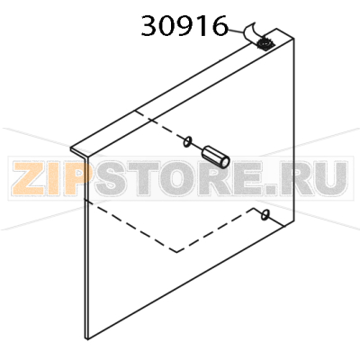 Strap, ground Zebra 105SE Strap, ground Zebra 105SEЗапчасть на деталировке под номером: 30916