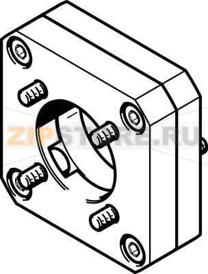 Фланец электродвигателя Festo EAMF-A-44A/B-40G 