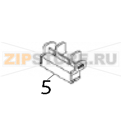 Blade cleaner unit TSC CPX4D Blade cleaner unit TSC CPX4DЗапчасть на деталировке под номером: 5