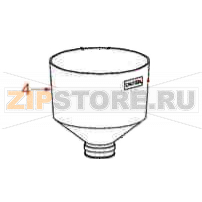 Complete coffee hopper Mazzer Robur Complete coffee hopper Mazzer Robur

Запчасть на сборочном чертеже под номером: 4

Название запчасти Mazzer на английском языке: Complete coffee hopper Mazzer Robur