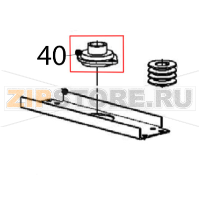 Support SBPFL 206 Escher PM 60-V Support SBPFL 206 Escher PM 60-VЗапчасть на деталировке под номером: 40