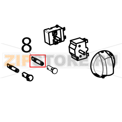 Signal lamp 230 V Tecnoinox FR43FE7 Signal lamp 230 V Tecnoinox FR43FE7Запчасть на деталировке под номером: 8