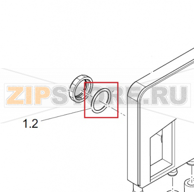 O-Ring; 25,7X3 Winterhalter UC-M O-Ring; 25,7X3 Winterhalter UC-MЗапчасть на деталировке под номером: 1.2Название запчасти на немецком языке: O-Ring; 25,7X3 Winterhalter UC-M