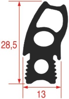 УПЛОТНИТЕЛЬ ДЛЯ ДВЕРЦЫ ПЕЧИ 760X470 ММ
