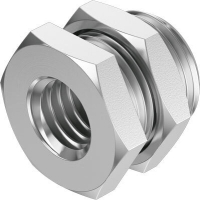 Штуцер цанговый с накидной гайкой и муфтой Festo NPFC-H-G14-F