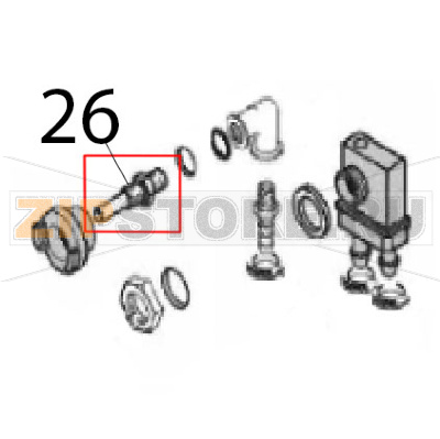 Guide for ARM Angelo Po C165D Guide for ARM Angelo Po C165DЗапчасть на деталировке под номером: 26