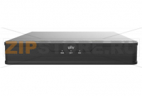 Uniview NVR301-04S3-P4 Видеорегистратор IP 4-х канальный с 4 PoE портами, видеовыходы HDMI/VGA,  аудиовыход  1 канал RCA, 1 SATA HDD до 6TB, разрешение записи  и просмотра до 4К