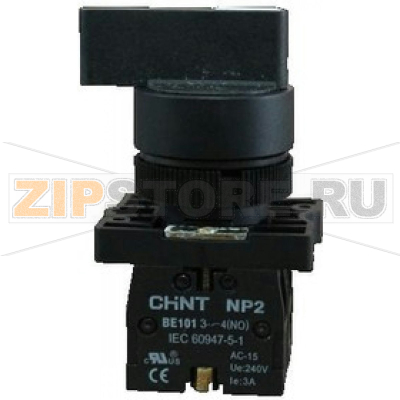 Переключатель, 3 положения, 2НЗ, IP40 Chint NP2-EJ34 