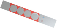 MASCHERINA POLICARBONATO ROSSO