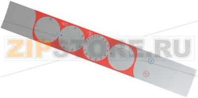 MASCHERINA POLICARBONATO ROSSO 