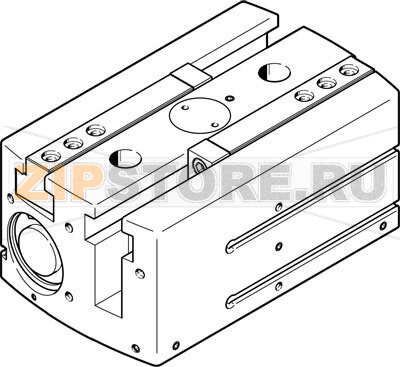 Микрозахват параллельный Festo HGPL-40-60-A-B 