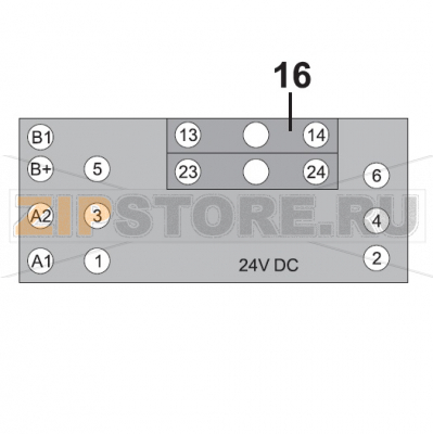 Auxiliary Switch, CB-NC Bear Varimixer AR40 VL-1S                                                                     Auxiliary Switch, CB-NC Bear Varimixer AR40 VL-1SЗапчасть на сборочном чертеже под номером: 16Название запчасти на датском&nbsp;языке: Auxiliary Switch, CB-NC Bear Varimixer AR40 VL-1S