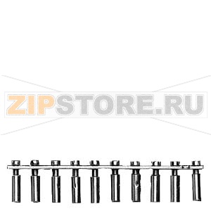СОЕДЕНИТЕЛЬНАЯ ШИНА ЗАДНИЙ РЯД ДЛЯ 10 КЛЕММ Siemens 8WA1838 