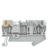 КЛЕММА ИЗОЛИРОВАННАЯ ПРУЖИННОЕ ПОДСОЕДИНЕНИЕ СЕЧЕНИЕ: 0.08 - 2.5 MM2, ШИРИНА: 5.2 MM, СЕРАЯ Siemens 8WH2000-6AF00