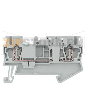 КЛЕММА ИЗОЛИРОВАННАЯ ПРУЖИННОЕ ПОДСОЕДИНЕНИЕ СЕЧЕНИЕ: 0.08 - 2.5 MM2, ШИРИНА: 5.2 MM, СЕРАЯ Siemens 8WH2000-6AF00 