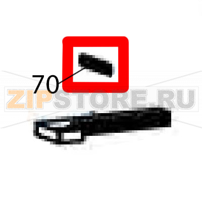 Hook spring Godex RT200 Hook spring Godex RT200Запчасть на деталировке под номером: 70Название запчасти Godex на английском языке: Hook spring RT200.