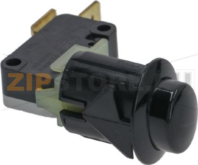 ДВУПОЛЮСНАЯ НАЖИМНАЯ КНОПКА 12A 250В ЧЕРНАЯ 