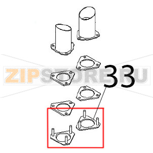 Flangia superiore Angelo Po FX101G2 Flangia superiore Angelo Po FX101G2Запчасть на деталировке под номером: 33