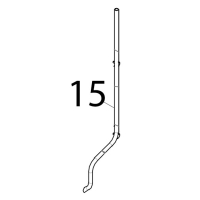 Tubo inferiore Tecnoeka KF 1010 A UD