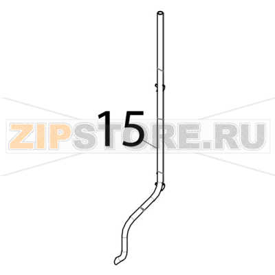 Tubo inferiore Tecnoeka KF 1010 A UD Tubo inferiore Tecnoeka KF 1010 A UDЗапчасть на деталировке под номером: 15