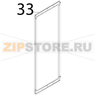 Gr. vetro interno porta Angelo Po FX201G3 Gr. vetro interno porta Angelo Po FX201G3Запчасть на деталировке под номером: 33