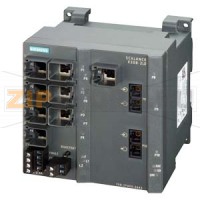 Управляемый промышленный коммутатор SCALANCE X308-2, 7 X 10/100 Mбит/c  с портами RJ45, 1 X 10/100/1000 Мбит RJ45,  2 X 1000 Мбит  SM SC оптич. портов . диагностика, рез. блок питания, PROFINET-IO DEVICE Siemens 6GK5308-2FM10-2AA3