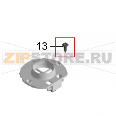Screw 4,2X13 Meiko FV 130.2 Screw 4,2X13 Meiko FV 130.2Запчасть на деталировке под номером: 13Название запчасти Meiko на английском языке: Screw 4,2X13 Meiko FV 130.2