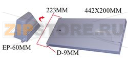 DOOR FOR FREEZER BEKO 4311000200 