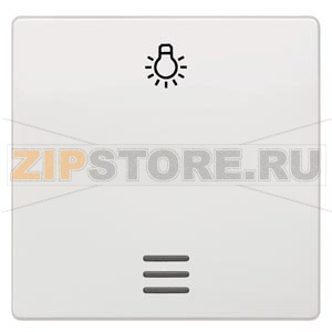 DELTA I-SYSTEM ТИТАНОВО-БЕЛЫЙ ВЫКЛЮЧАТЕЛЬ 1 КЛАВИША С ОКНОМ И СИМВОЛОМ &quot;СВЕТ&quot; 55X55MM Siemens 5TG6206 