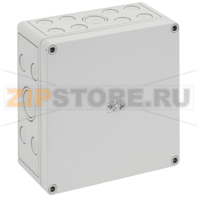 Корпус 182x180x90 мм, материал: полистирол, серый, 1 шт Spelsberg TK PS 1818-9-m 