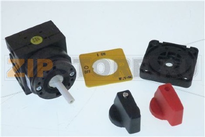 ПЕРЕКЛЮЧАТЕЛЬ 20A 4 ПОЛЮСА ЖЕЛТО - КРАСНЫЙ 