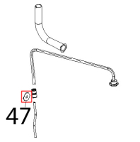 Guarnizione portamotore stamp. albero mot. D10 Unox XV 203G